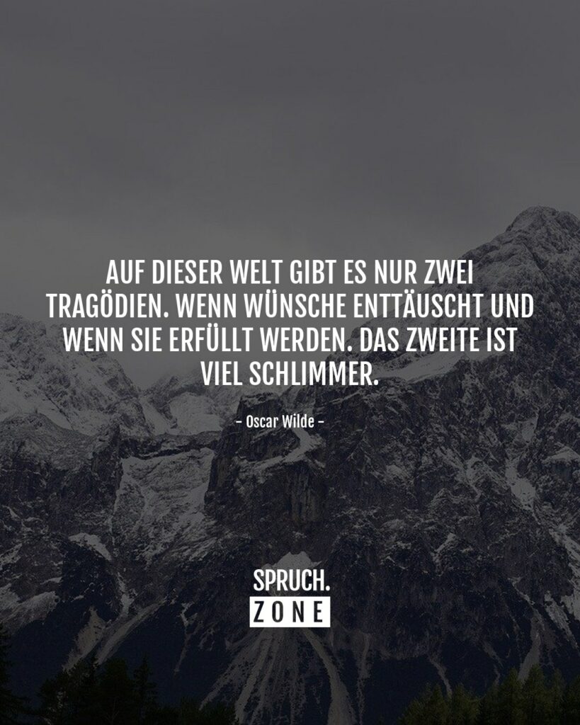 Instagram Sprüche: Oscar Wilde